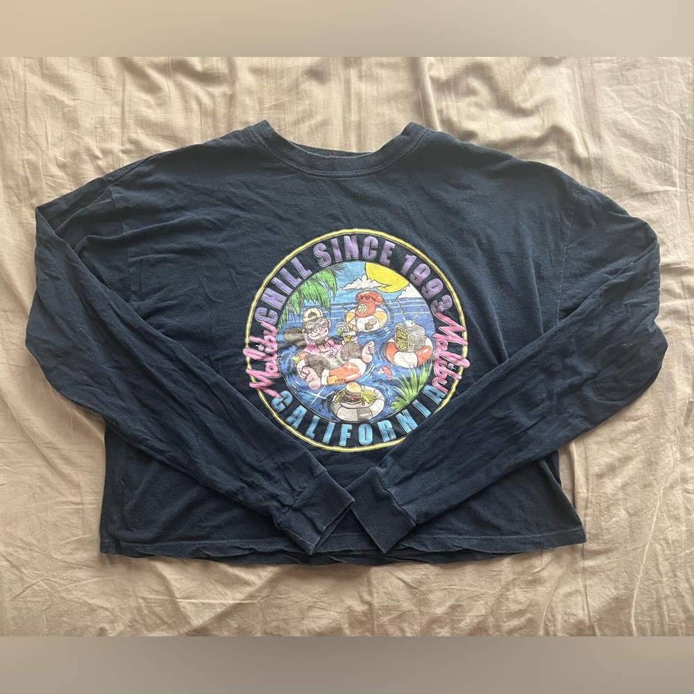 Brandy Melville Cropped Long Sleeve